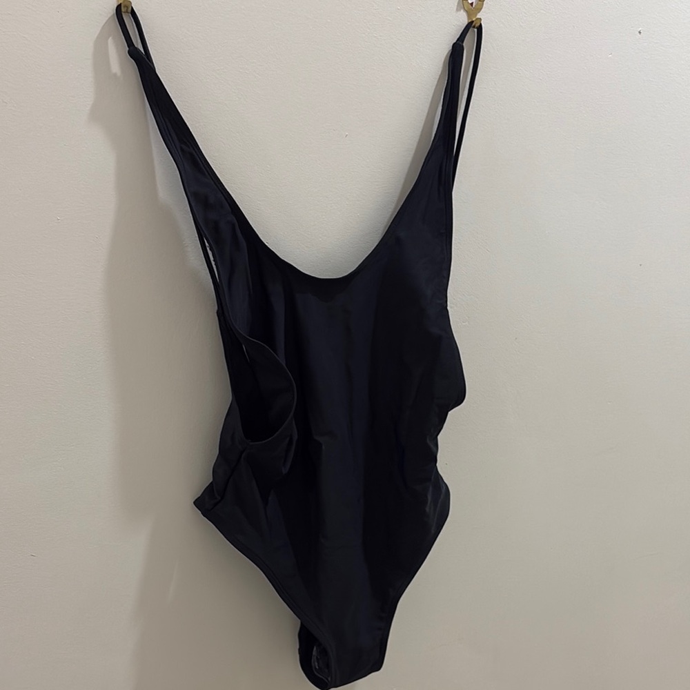 Sexy Black One-Piece Swimsuit